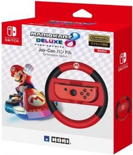 HORI - Switch Joy-Con Wheel Handle for Mario Kart 8 Deluxe (Mario) | 孖寶賽車 Joy-con用方向盤手把 (瑪利歐)