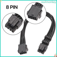 WU 8Pin CPU Module Wire CPU 8Pin Female to 8 Pin 4+4 Male Modular Power Cable