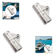 [Tooyful] Marine Tube Connector Folding Swivel Tube Connector for Awnings Masts Marine