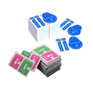 1PCS/100PCS (2 in 1) Wet & Dry Wipes + Dust Absorber Sticker Tempered Glass Screen Cleaning Tool Pro