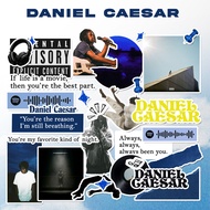 20pcs DANIEL CAESAR Artist Pack Stickers | Waterproof Anti-Fade Sticker | Aesthetic Stickers