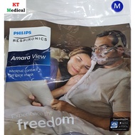 [พร้อมส่ง] หน้ากาก CPAP Mask Philips Respironics รุ่น Amara View ของแท้ 100% มาพร้อมอุปกรณ์ครบชุด CPAP