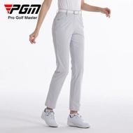 PGM KUZ173 Women's Golf Pants Spring/Summer Straight Leg Multi functional Sports Pants Women's Golf 