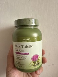 GNC Herbal Plus Milk Thistle 1300mg120粒瓶裝