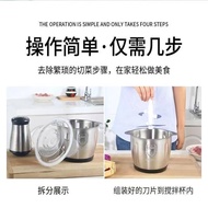 [SG Preferred] meat grinder[SG stock/24-hour shipping] Meat grinder household 2L 3L stainless steel 