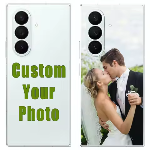 Custom Case Clear For Samsung Galaxy Z Fold 7 6 5 4 3 Special Cover For Galaxy Z Fold3 Fold4 Fold5 F