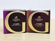 Godiva G Cube Milk Chocolate Hazelnut  Truffle 5pcs Dark Chocolate G Cube Truffle 5pcs 榛子牛奶松露巧克力5顆裝 松露黑巧克力5顆裝 Luxury 連紙袋及心意卡 With Paper Bag and Gift Card