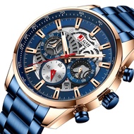 Jam Tangan Pria Dewasa Anti Air 2022 Json 100% Antik Kualitas Terbaik Sporty Full Stainless