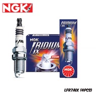 NGK IRIDIUM IX SPARK PLUG LFR7AIX (4PCS)