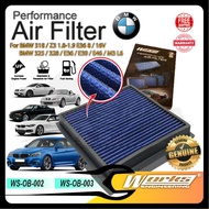 Works Engineering Drop In Air Filter BMW 318 Z3 E36 325 328 E36 E39 E46 M3 E90 320 2005-2012 ROUND M