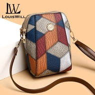LouisWill Women's Bag Phone Bag Shoulder Bag Cross-body Bag Messenger Bag Bohemian Style Bag Contras