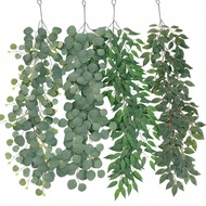 1pc, 39.4in/100cm Artificial Plant, Fake Plant, Artificial Vine, Artificial Hanging Vine Green Plant