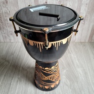 Alat Musik Kendang Djimbe Gendang Jimbe Kulit Mika 8 inch Suara Standar Berkualitas