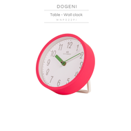 DOGENI นาฬิกาตั้งโต๊ะ-แขวนผนัง Table-Wall Clock (WNP022PI/WNP022BU)