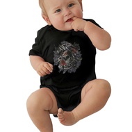 Top Quality Funny Baby Short Sleeve Jumpsuit Guns N' Roses 'Firepower' Cotton Soft Loose Skin-Friendly Convenient
