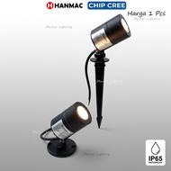 H825 cree led garden spotlight 6.5w spotlight 220v 24 degrees warm white 3000K wall ceiling mount ip