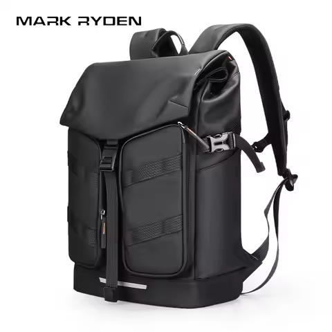 MARK RYDEN Expandable Laptop Backpack 17.3inch 29L Anti-theft Business Travel Backpack with Reflecti