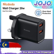 Mcdodo Charger Dual USB 12W Fast Charger With IP Type C USB Cable Mcdodo Adapter Original Kepala Cha
