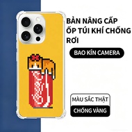Coke Retro Red Cat Pixel iPhone Case – iP 11/12/13/14/15/16/17/Plus/Pro/Max