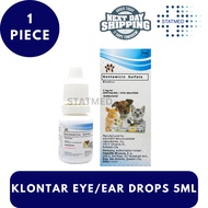 Klontar Gentamicin Eye & Ear Drops 5mL For Pets & Humns