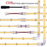 LED Strip Light Connector Clip COB DC12V/24V DC12V/24V 8mm