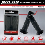 HANDGRIP NOLAN RUBBER BOX MODEL OCTAGON BLACK ORIGINAL NOLAN