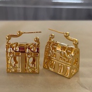 Euro stylish bag design elegant fashion earring 2.7CM