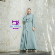 Arina dress //gamis KOREA/GAMIS2023/WOLFISH/LONG dress latest contemporary teenage gamis for Eid 202