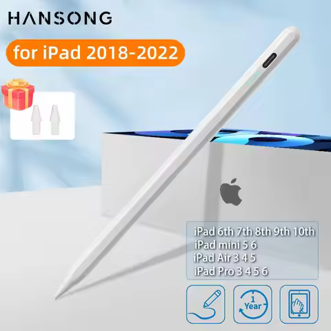 For Apple Pencil Palm Rejection Power Display Ipad Pencil Pen for Apple Pencil 2 1 2022 2021 2020 20