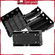 XI Compact Battery Box 18650 Battery Holder with Pins Black Batteries Clip Box