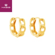 HABIB Oro Italia 916/22k Yellow Gold Earring GE73350922