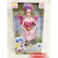 Pn349698 - 1c doll box with fairy wings and matching pin WX51-1