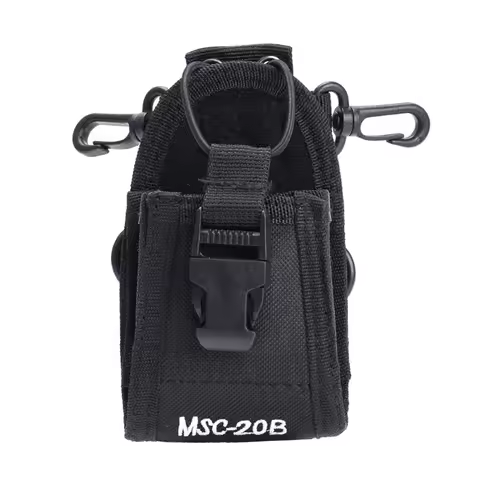 R53D Walkie Talkie Bag MSC-20B Nylon Carry for Case Fit for Baofeng Two Way R