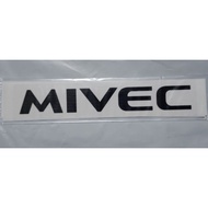 MITSUBISHI MIVEC Sticker