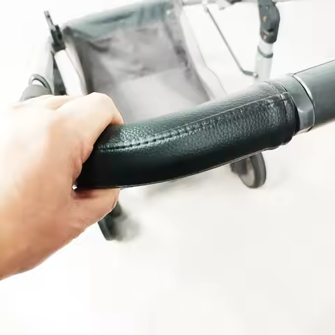 Stroller Push Bar Leather Cover For Cybex Melio Beezy Talos S Pushchair Mom Handrail PU Protective C