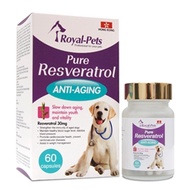 Royal-Pets 純正白藜蘆醇 60粒膠囊