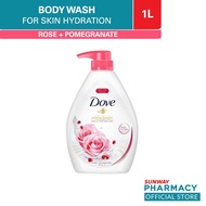 Dove Body Wash Softening Hydration 1L