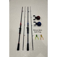 1 Set of HIVE Monster II Casting Rods
