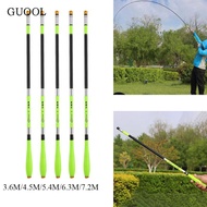 GUOOL 1 Piece Carp Fishing Pole, Carbon Fiber Ultralight Telescopic Fishing Rod