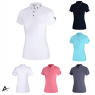 ***Pre Order*** [P*G-W-04] P*G Women Short Sleeve Golf Polo Tee Shirt / Baju Golf