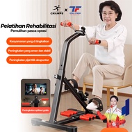 CHAMPS  Manual Trainer Sepeda Statis Manual - Sepeda Olahraga di Rumah Alat Rehabilitasi Lansia Penderita Stroke Sepeda Terapi Kaki dan Tangan Sepeda Statis Manual