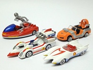 Aug 2026 4ps最新優惠$249！itrea Tomica size, Bandai Chara Hot Wheels CW7 CW16 CW28 CW34 Charawheels Mach 