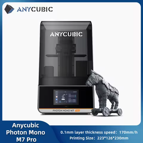 ANYCUBIC Photon Mono M7 Pro 14K+10.1'' LCD Resin Mono MSLA 3D Printer 3D Printer Speed Up to 170mm/h