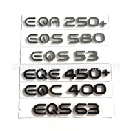 Suitable for Mercedes-Benz New Energy Tram EQB EQC EQA EQS EQS450 Car Sticker Rear Tail Label Car De