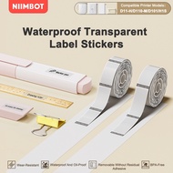 NIIMBOT D110/D11/D101 Transparent Thermal Label Stickers, Life Organization and Study Labels