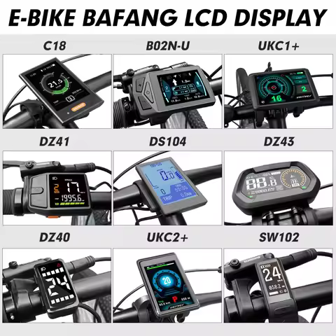BAFANG CAN-protocol DZ40 BO2N-U DZ41 S2 Waterproof 5 Pin Colour OLED Display for BAFANG Mid Drive Mo