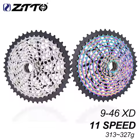 ZTTO New Ultralight 11 Speed 9-46T XD Cassette 313~327g MTB ULT XD Freewheel 9-46T Ult Freewheel 11v