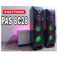 SPEAKER AKTIF POLYTRON PAS 8C28 XBR BLUETOOTH USB