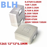 10PCS 1265 12*12*6.5MM 3.3U 3.3UH 3R3 4.7U 4.7UH 4R7 6.8U 6.8UH 6R8 8.2U 8.2UH 8R2 10U 10UH 100 SMD 