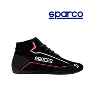 หนังแท้ Sparco รองเท้าแข่งรถหัวเข็มขัดฟีเฟีย,รองเท้ากันไฟสำหรับขับรถพักผ่อนรถโกคาร์ทรองเท้ากีฬาปั่นจักรยานชายและหญิง